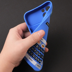 Nuovi prodotti graziosa custodia per telefono con scatola di <span class=keywords><strong>Chat</strong></span> creativa antiurto per iPhone 15 14 13 12 11 Pro Max Cover per cellulare in Silicone - Product Image 3