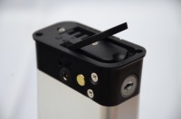 Caja de Batería para Bicicleta Eléctrica ALX011, Carcasa Integrada al Marco, Tolerancia de Alta Precisión, Instalación en Línea de Ensamblaje Automatizada, 36V-72V