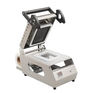 Machine à sceller les plateaux manuelle de bureau boîte commerciale en plastique PP emballage pour <span class=keywords><strong>plat</strong></span> de riz aliments cuits à <span class=keywords><strong>emporter</strong></span> - Product Image 2