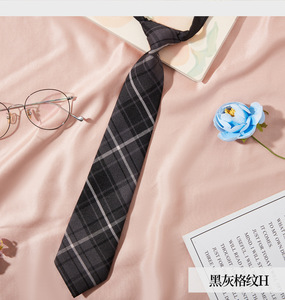 QYHigh qualité cravate femmes collégiale style paresseux jour <span class=keywords><strong>uniforme</strong></span> chemise noeud papillon hommes et femmes étudiants ne raccourcissent pas - Product Image 1