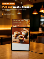 Vente Flash : Boîte à Lumière LED pour Affiches, Cadre en Aluminium, Verre Trempé, Enseigne Rétroéclairée pour Vente en Gros et Personnalisation OEM
