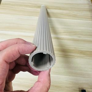 Tùy Chỉnh Bền & Thân Thiện Với Môi <span class=keywords><strong>PVC</strong></span> Đùn Hồ Sơ Cho PC Bộ Phận Đồ Nội Thất Theo Dõi Kênh Cửa Kính/Cửa Sổ & Tủ Tấm - Product Image 2