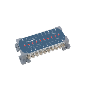 Amplificateur TV terrestre et satellite Telra 10X8 Multiswitch 5-2150MHz, amplificateur de gain réglable 30dB, tête de réseau satellite numérique - Product Image 1