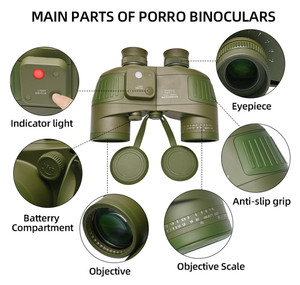 Binock Ống Nhòm Nổi Làm Đầy Nitơ Kỹ Thuật Số Kỹ Thuật Số 7X50 10X50 Ống Nhòm Kính Thiên Văn Khúc Xạ Màu Achromatic - Product Image 4