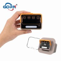 Pompe à air intégrée en gros avec commande vocale et lumière, gonflage et dégonflage à une touche, mini pompe à air rechargeable intégrée pour matelas pneumatique