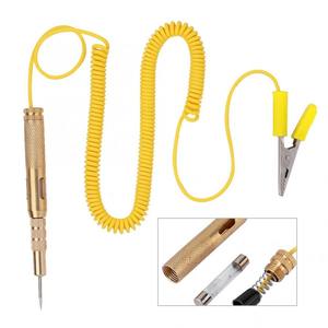 เครื่องทดสอบวงจรรถยนต์6V-24V,โพรบระบบไฟหัววัดโคมไฟทดสอบแรงดันไฟฟ้าอัตโนมัติปากกาตรวจจับทองแดง - Product Image 3