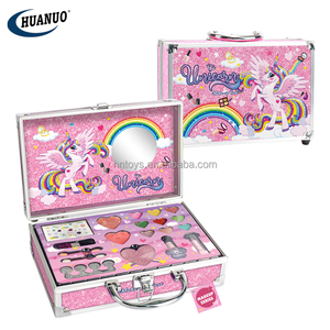 Estuche <span class=keywords><strong>de</strong></span> <span class=keywords><strong>maquillaje</strong></span> púrpura para niñas, Kit <span class=keywords><strong>de</strong></span> <span class=keywords><strong>maquillaje</strong></span> encantador, sombra <span class=keywords><strong>de</strong></span> ojos, esmalte <span class=keywords><strong>de</strong></span> uñas, caja <span class=keywords><strong>de</strong></span> <span class=keywords><strong>maquillaje</strong></span> para niñas - Product Image 3