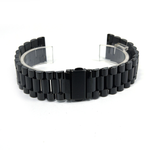 Cinturino per <span class=keywords><strong>Smartwatch</strong></span> in Acciaio Inossidabile a 3 Perle, 20-22mm, Alta Qualità, Regolabile, Sgancio Rapido - Product Image 3