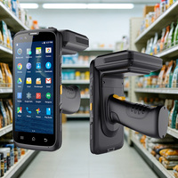 قارئ RFID محمول باليد بعيد المدى من Xinlian بتقنية UHF مع نظام PDA للمخازن وتقنية OCR للتعرف على الوجه وبصمة الإصبع