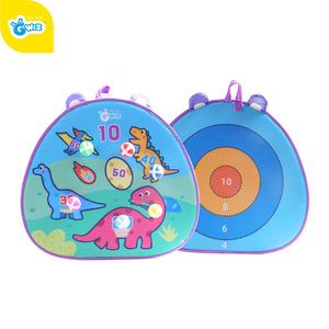 Dinosaur World – fléchettes et balles collantes pour enfants, cible en forme de pomme pour 2 à 4 ans, équipement de jeu d'intérieur unisexe - Product Image 2