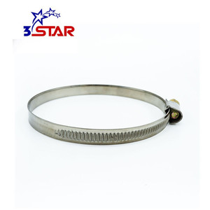 Tipo alemán 76mm tornillo de <span class=keywords><strong>acero</strong></span> <span class=keywords><strong>inoxidable</strong></span> pesado del <span class=keywords><strong>tubo</strong></span> telescópico de Primavera de la abrazadera de la manguera - Product Image 1