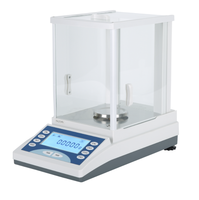 Échelle de précision numérique LCD 220g 0.1mg Balance analytique de laboratoire 0.0001g