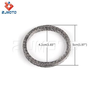 2 adet susturucu egzoz contası yüzük Harley Touring e n e n e n e n e n e n e n e n e n e Cam Sportster 883 1200 özel 1984-Up 2021 OEM 65324-83A - Product Image 6