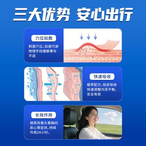 Parches antináuseas al por mayor para niños y adultos, incluyendo los para náuseas en avión, mareo por mar y náuseas por movimiento. - Product Image 1