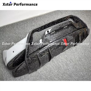 Pare-chocs arrière en Fiber de carbone forgé à sec de Style <span class=keywords><strong>Performante</strong></span> pour Lamborghini <span class=keywords><strong>Huracan</strong></span> LP580 Kit de carrosserie LP610-4 - Product Image 2