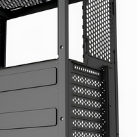 Boîtier PC Gaming ATX en Gros avec 9 Ventilateurs, Radiateur 360mm, Refroidissement Liquide, Tour Moyenne, Verre Trempé, Châssis d'Ordinateur de Bureau DIY en Stock