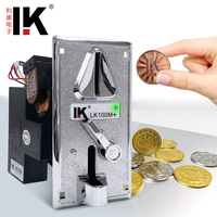 Accepteur de pièces LK100M+ à panneau métallique robuste avec indicateur LED, accessoire pour distributeur automatique et machine de jeu - Meilleures ventes