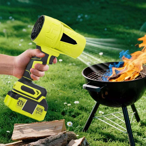 21V DIY Industrial Battery-Powered Cordless Electric Leaf <b>Blower</b> Brushless Motor Variable Speed Modes Lightweight 160mph 500CFM - Product Image 5