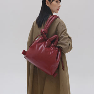 人気レディース秋冬PUレザーホーボー財布多用途大容量カジュアルクロスボディバックパック無地ファッショナブルなスリング - Product Image 6