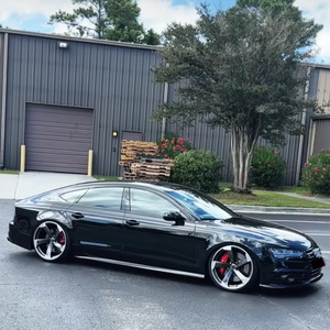 Jantes en alliage d'aluminium forgé SJ Custom à 5 branches, 22, 24, 26, 28 pouces, pour voitures particulières, profondes et concaves, 5x114.3 5x112 pour <span class=keywords><strong>Audi</strong></span> A8 <span class=keywords><strong>S8</strong></span> A7 - Product Image 1