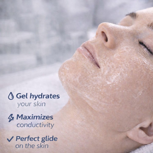 Gel conducteur à ultrasons sans parabène, non gras, à base d'eau, pour le remodelage corporel, avec de la niacinamide et de l'acide hyaluronique, pour la cavitation - Product Image 4