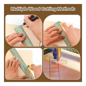 Tilleul moderne Eucalyptus Bouleau Contreplaqué de bois dur LVL <span class=keywords><strong>3mm</strong></span> E0 <span class=keywords><strong>Plaque</strong></span> de bois souvenir écologique pour bricolage Gravure laser - Product Image 3