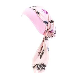 <span class=keywords><strong>Bonnet</strong></span> élastique à large bord de style rustique, turban d'été pour chimiothérapie, foulard pour <span class=keywords><strong>cheveux</strong></span> longs, couvre-chef pour femmes, chapeaux pour le <span class=keywords><strong>cancer</strong></span>, bandana - Product Image 6