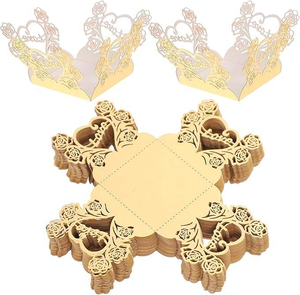 50 ชิ้น กระดาษห่อคัพเค้กรูปดอกไม้ กระดาษห่อทรัฟเฟิล กระดาษห่อช็อกโกแลต ถ้วยขนม กระดาษรองอบสำหรับงานปาร์ตี้ - Product Image 2