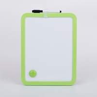 Tableau blanc magnétique miniature 8x11 pouces avec cadre en plastique imprimé sur mesure, aimants et fixation – Vente en gros usine