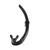 Tube respiratoire de plongée en gros, tube de plongée humide en PVC, tube respiratoire pour la natation sous-marine, tuba de plongée sous-marine