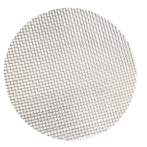 Disco de filtro de malha de aço inoxidável, disco de filtro de malha de fio de aço inoxidável 100 200 300 microns 10 30 50 400 500