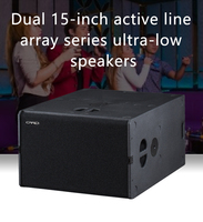 Nouvelle conception de haut-parleurs actifs professionnels pour spectacles en plein air, scène, mariage, enceintes line array passives professionnelles