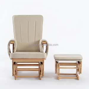 High back <b>recliner</b> maternity nursing breastfeeding nursery glider rocking chair for living room - Product Image 3