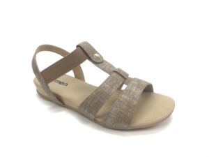 Sandali da donna cinturino posteriore elastico sandali Comfort piatti da indossare ogni giorno spiaggia all'aperto pantofole piatte antiscivolo tinta unita con suola spessa - Product Image 4