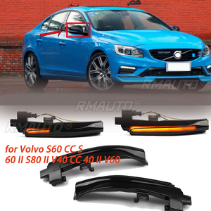 ไฟเลี้ยว LED แบบไดนามิกคู่สำหรับ Volvo S60 CC S60 II S80 II V40 CC 40 II V60 V60 CC V70 III ไฟกระจกมองข้าง - Product Image 1