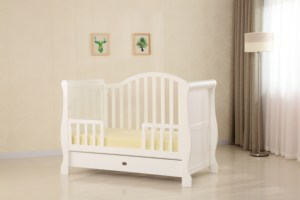 Legno massello Moden culle bambino bambini mobili letto <span class=keywords><strong>con</strong></span> cassetto - Product Image 5