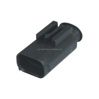 Vente directe usine – Connecteur mâle 2 broches noir pour micro-amplificateur 1-967570-3 avec faisceau de câbles 7-967570-4