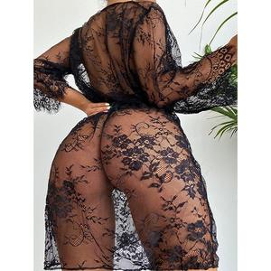 Lencería Sensual de Encaje Transparente para Mujer, Camisones Sensuales al por Mayor - Product Image 4