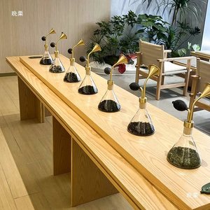 Botella <span class=keywords><strong>de</strong></span> Vidrio <span class=keywords><strong>de</strong></span> Doble Capa con Forma <span class=keywords><strong>de</strong></span> Embudo para Aceites Esenciales, Perfumes y <span class=keywords><strong>Licores</strong></span>, con Soporte para Aromas y Botella <span class=keywords><strong>de</strong></span> Prueba, Sin Difusor <span class=keywords><strong>de</strong></span> Varillas - Product Image 4