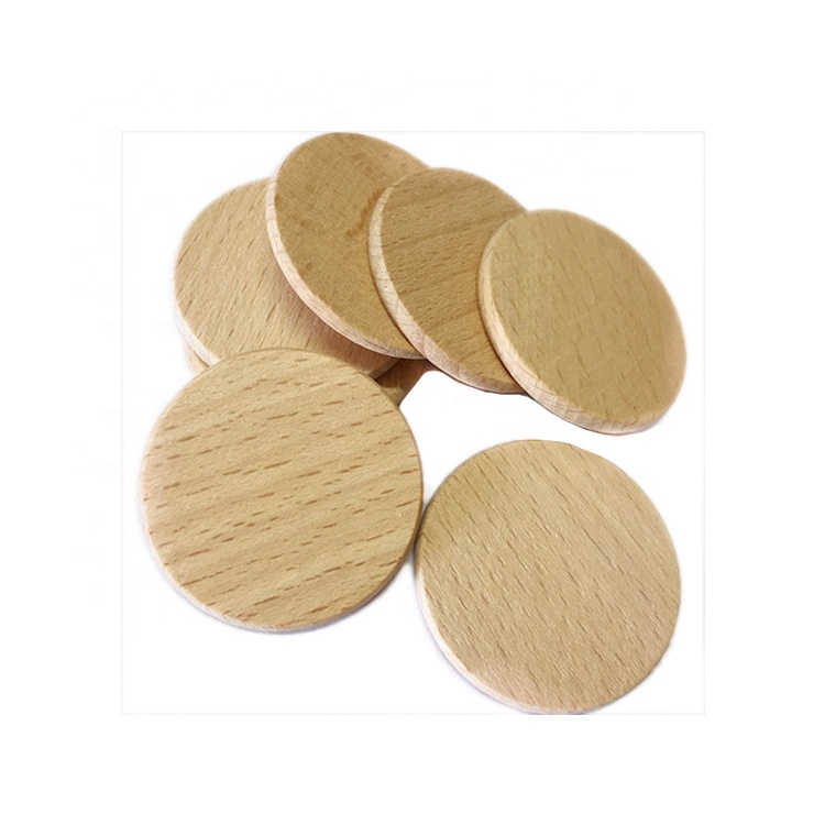 Разнообразие незавершенного гладкого дерева, диск для гольфа, набор для гольфа из натурального цельного дерева