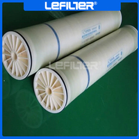 Filtre à eau à grand débit Parker, membrane filtrante pliée à 5 couches en PP à double étanchéité LEFILTER
