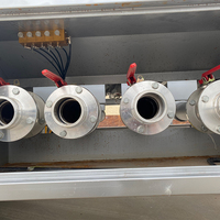 Semi-citerne à résine à 3 essieux et 4 compartiments, revêtement anti-corrosion, pour le transport de résine liquide, avec serpentins de chauffage à vapeur et isolation thermique