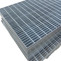 Grille de drainage galvanisée à chaud en acier au carbone – Grille durable pour passerelles extérieures, fabricant de grilles de plateforme et de barreaux de grille