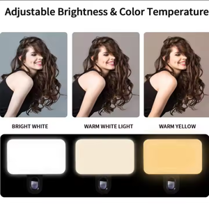 Mini Lampe LED à Clip pour Selfie, 3 Couleurs, pour Téléphone Portable, Conférence Vidéo, Lumière d'Appoint Portable – Vente Directe Usine OEM/ODM - Product Image 5