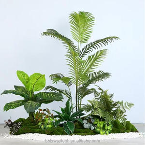 Extérieur Grande Fabrication Plantes Artificielles Suspendues Faux Arbre Artificiel Faux Olive Fleurs Décoratives Plantes à Vendre - Product Image 1