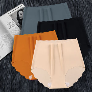 <span class=keywords><strong>Calzoncillos</strong></span> de una pieza de Bikini para niñas transpirables de cintura alta OEM, pantalones sin costuras, <span class=keywords><strong>calzoncillos</strong></span> tejidos de corte alto con sensación de hielo para todos los días - Product Image 1