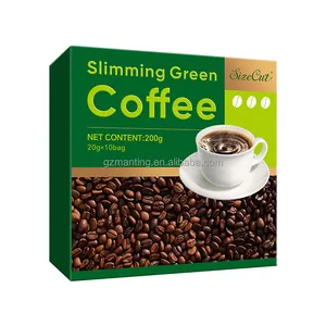 Yüksek kalite özel hiçbir yan etkisi yanan yağ yeşil kahve diyet kahve kilo kaybı