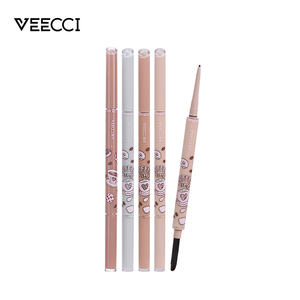 Lápiz de Gel delineador de ojos de doble punta de la serie Coffee, duradero, fácil de aplicar, maquillaje para estudiantes, bolígrafo de gusano de seda, etiquetado personalizado - Product Image 3