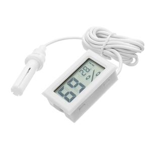 Mini LCD Kỹ Thuật Số Nhiệt Kế Ẩm Kế Tủ Lạnh Nhiệt Độ Độ Ẩm Meter White Egg Inc - Product Image 3