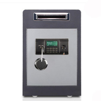 Coffre-fort dissimulé pour banque, sécurité, chambre d'hôtel, avec capteur intelligent et lumière, fente pour monnaie, boîte de sécurité pour argent